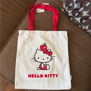 Hello Kitty Cream and Red Kids Tote Bag